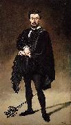 Edouard Manet Philibert Rouviere as Hamlet oil on canvas